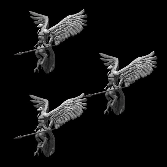 Aarakocra (Spear) (3pcs)