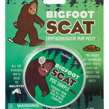 Toysmith: Bigfoot Scat Slime with Unicorn Figurine