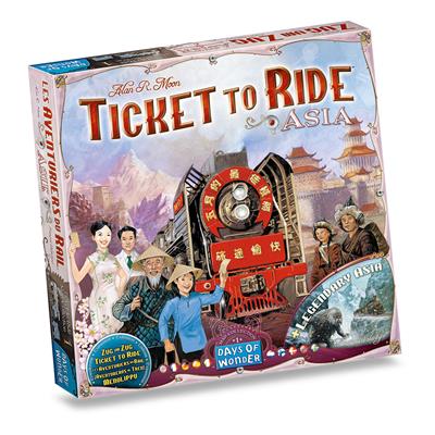 Ticket to Ride: Map Collection Expansion - Vol. 1 Asia & Legendary Asia