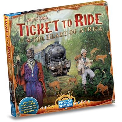 Ticket to Ride: Map Collection Expansion - Vol. 3 The Heart of Africa