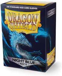 Dragon Shield: Standard Sized Matte Sleeves (100ct.) - Midnight Blue