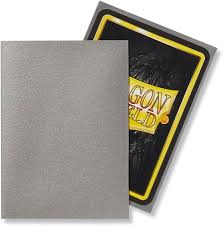 Dragon Shield: Standard Sized Matte Sleeves (100ct.) - Silver