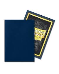 Dragon Shield: Standard Sized Matte Sleeves (100ct.) - Midnight Blue